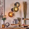 Koyoto Kula świetlna, Lampa ścienna Złoty, Czarny, 3-punktowe