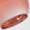 Koyoto Lampa sufitowa, Kula świetlna 52 cm W kolorze miedzi, 5-punktowe