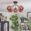 Koyoto Lampa sufitowa, Kula świetlna 52 cm W kolorze miedzi, 5-punktowe