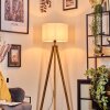 Soungou lampa stojąca kolory naturalne, czarny, 1-punktowy