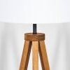 Soungou lampa stojąca kolory naturalne, czarny, 1-punktowy
