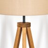 Soungou lampa stojąca kolory naturalne, czarny, 1-punktowy