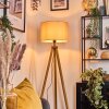 Soungou lampa stojąca kolory naturalne, czarny, 1-punktowy