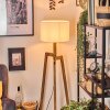 Soungou lampa stojąca kolory naturalne, czarny, 1-punktowy