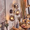 Gastor Kula świetlna, Lampa ścienna 42 cm Złoty, Czarny, 3-punktowe