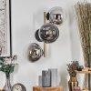 Gastor Kula świetlna, Lampa ścienna 42 cm Złoty, Czarny, 3-punktowe