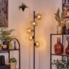 Koyoto lampa stojąca 31 cm bursztynowy, 5-punktowe