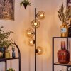 Koyoto lampa stojąca 31 cm bursztynowy, 5-punktowe
