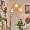 Bassagoda Lampa stojąca Mosiądz, Czarny, 3-punktowe