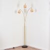 Cavaca Lampa stojąca Mosiądz, Czarny, 3-punktowe