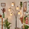 Bassagoda Lampa stojąca Chrom, Czarny, 5-punktowe
