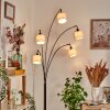 Bassagoda Lampa stojąca Chrom, Czarny, 5-punktowe