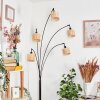 Cavaca Lampa stojąca Chrom, Czarny, 5-punktowe