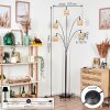Cavaca Lampa stojąca Chrom, Czarny, 5-punktowe
