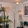 Nikkala Lampa stojąca Chrom, Biały, 3-punktowe