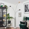 Nikkala Lampa stojąca Chrom, Biały, 3-punktowe