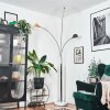 Nikkala Lampa stojąca Chrom, Biały, 3-punktowe