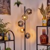 Koyoto Lampa stojąca 31 cm W kolorze bursztynu, Przydymiony, 5-punktowe