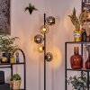 Koyoto Lampa stojąca 31 cm W kolorze bursztynu, Przydymiony, 5-punktowe