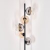 Koyoto Lampa stojąca 31 cm W kolorze bursztynu, Przezroczysty, Przydymiony, 5-punktowe