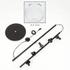 Koyoto Lampa stojąca 31 cm Przezroczysty, 5-punktowe