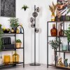 Koyoto Lampa stojąca 31 cm Chrom, Przezroczysty, Przydymiony, 5-punktowe
