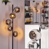 Koyoto Lampa stojąca 31 cm Chrom, Przydymiony, 5-punktowe