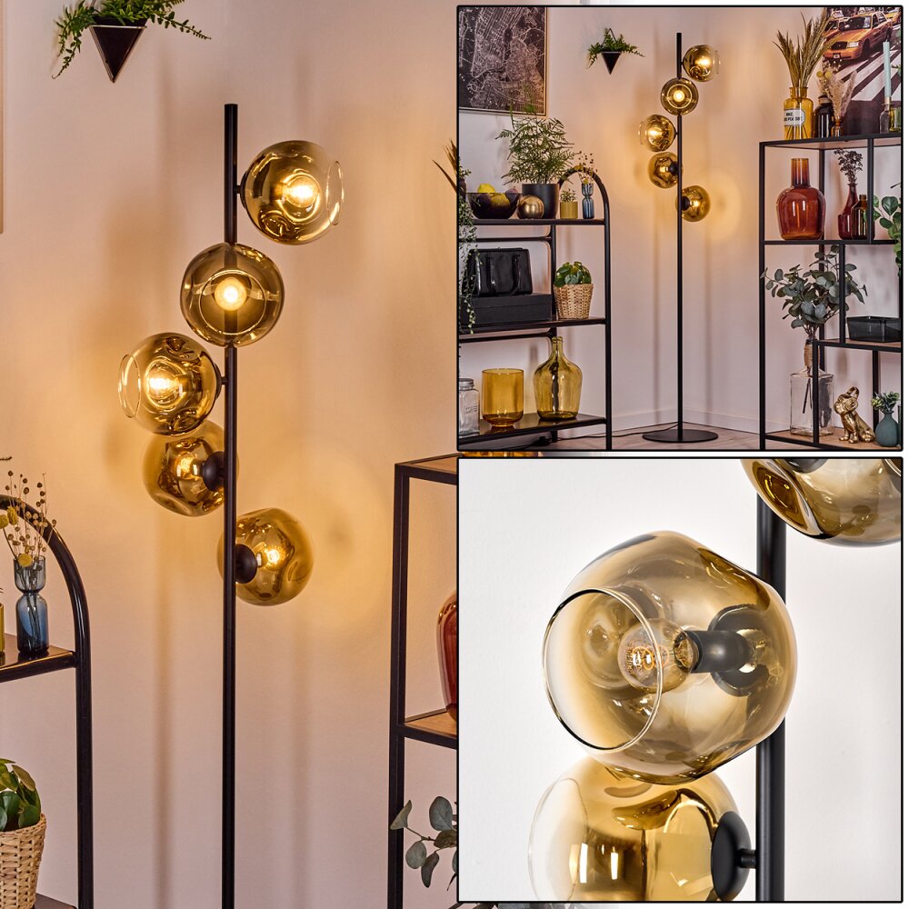 Ripoll Lampa stojąca Złoty, Przezroczysty, 5-punktowe main product photo