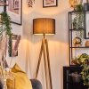 Soungou lampa stojąca kolory naturalne, czarny, 1-punktowy