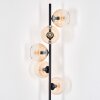 Koyoto Lampa stojąca 31 cm W kolorze bursztynu, Przezroczysty, 5-punktowe