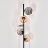 Ripoll Lampa stojąca W kolorze bursztynu, Przezroczysty, Przydymiony, 5-punktowe