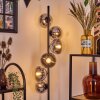 Gastor Lampa stojąca Chrom, Przezroczysty, Przydymiony, 6-punktowe