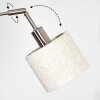 Bassagoda Lampa stojąca Nikiel matowy, Czarny, 5-punktowe