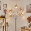 Granja Lampa stojąca Nikiel matowy, Czarny, 5-punktowe