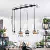 Ripoll Lampa wisząca, Kula świetlna, Lampa wisząca W kolorze bursztynu, Przezroczysty, Przydymiony, 4-punktowe