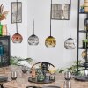 Ripoll Lampa wisząca, Kula świetlna, Lampa wisząca Złoty, Przezroczysty, W kolorze miedzi, Przydymiony, 4-punktowe