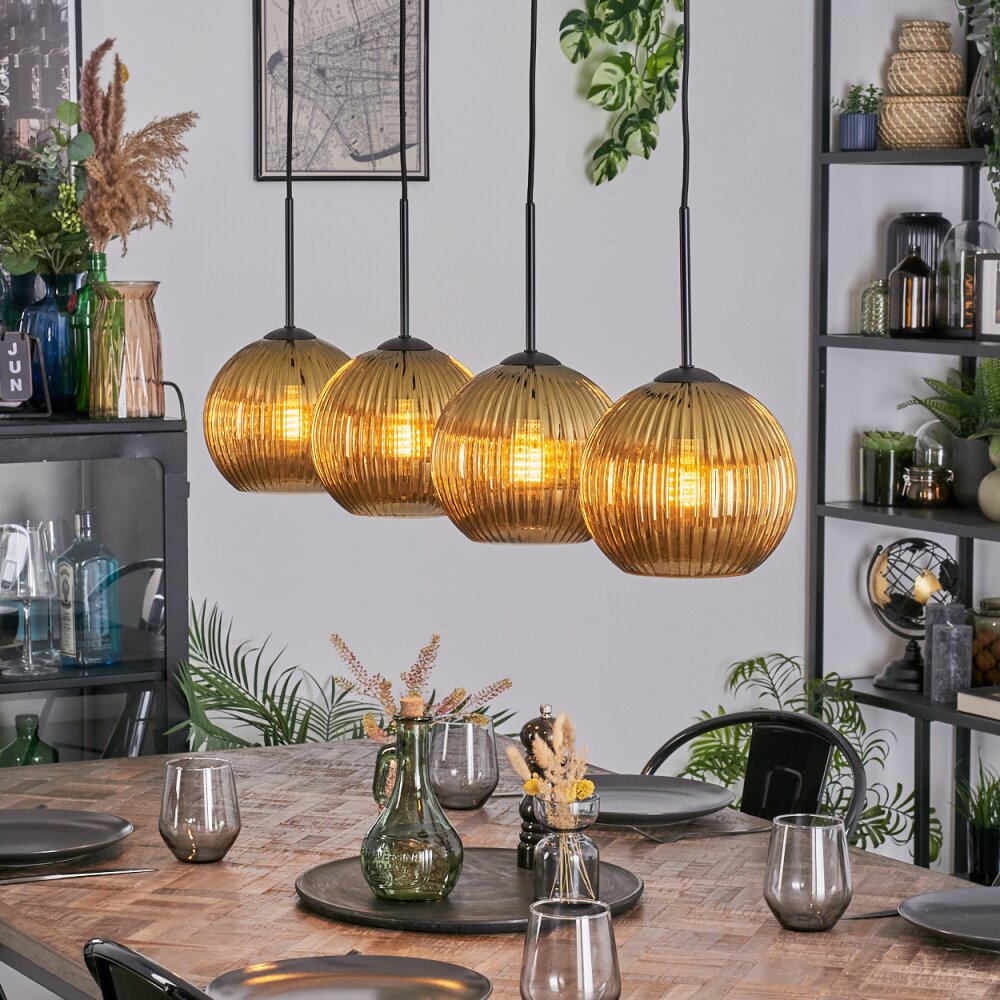 Koyoto Lampa wisząca, Kula świetlna, Lampa wisząca Złoty, 4-punktowe main product photo