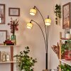 Sabadim Lampa stojąca Czarny, 3-punktowe