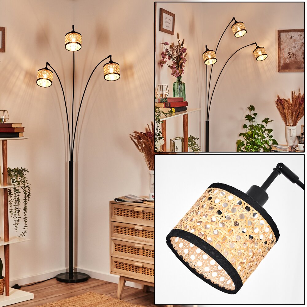 Ramila Lampa stojąca Czarny, 3-punktowe main product photo