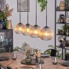 Koyoto Lampa wisząca, Kula świetlna, Lampa wisząca W kolorze bursztynu, Przezroczysty, 4-punktowe