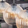 Koyoto Lampa wisząca, Kula świetlna, Lampa wisząca W kolorze bursztynu, Przezroczysty, 4-punktowe