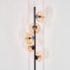 Koyoto Lampa stojąca W kolorze bursztynu, Przezroczysty, 5-punktowe
