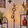 Koyoto Lampa stojąca W kolorze bursztynu, Przezroczysty, Przydymiony, 5-punktowe