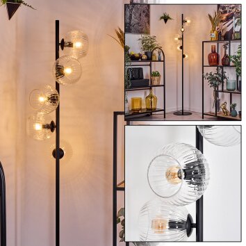 Koyoto Lampa stojąca 31 cm Przezroczysty, 5-punktowe