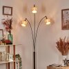 Cavaca Lampa stojąca Chrom, Czarny, 3-punktowe