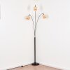 Cavaca Lampa stojąca Chrom, Czarny, 3-punktowe