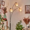 Cavaca Lampa stojąca Chrom, Czarny, 3-punktowe