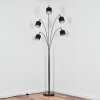 Bassagoda Lampa stojąca Chrom, Czarny, 5-punktowe