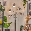 Bassagoda Lampa stojąca Chrom, Czarny, 5-punktowe