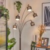 Bassagoda Lampa stojąca Chrom, Czarny, 5-punktowe